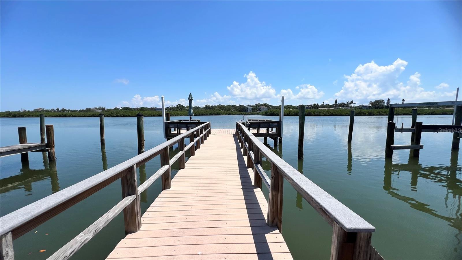 Boardwalk to fishing doc