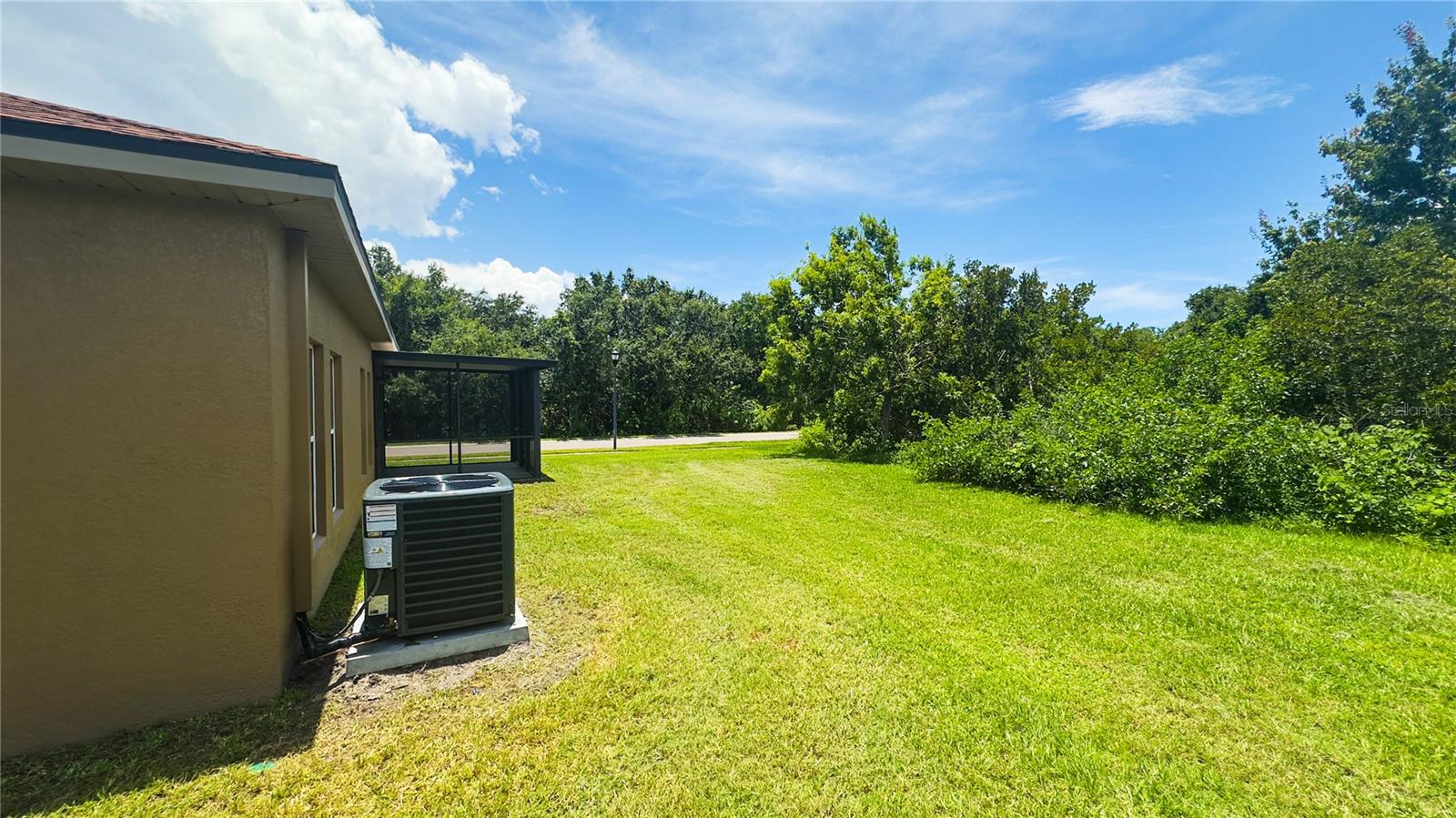 Plenty of space to add an inground pool for those hot Florida days.