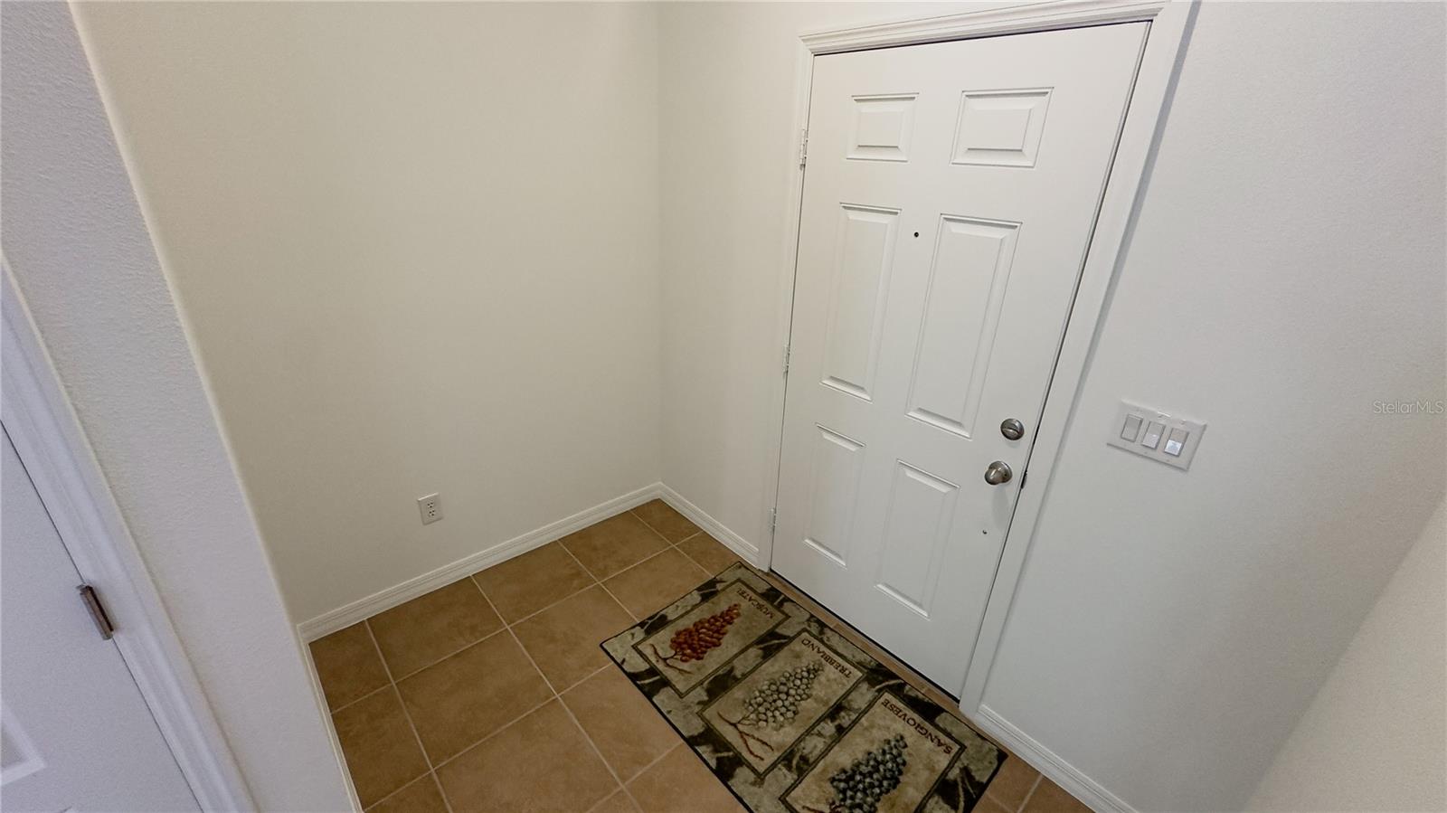Front Entrance Area, great for a bench or storage piece