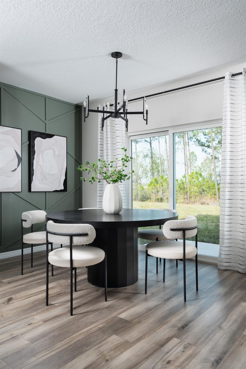 virtually staged/model home