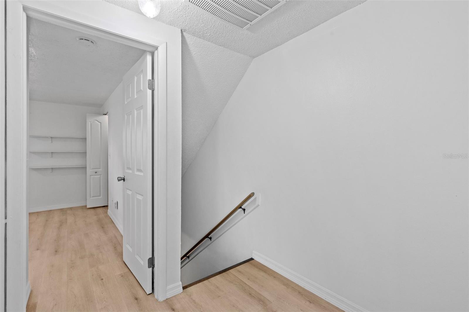 Upstairs