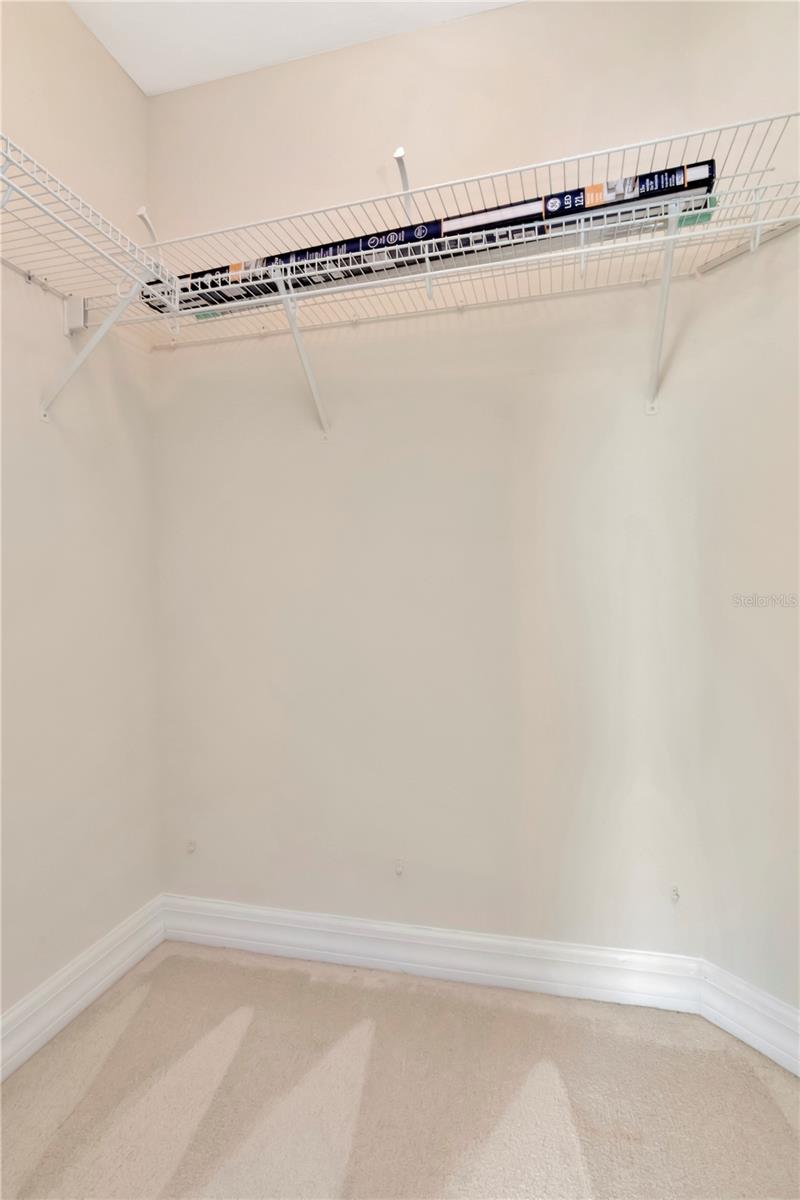 3rd Bedroom Walk-In Closet