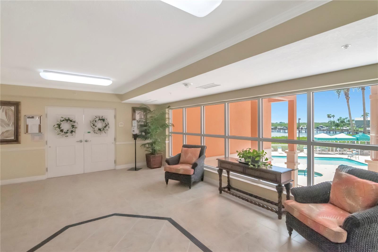 Lobby and Elevator Area