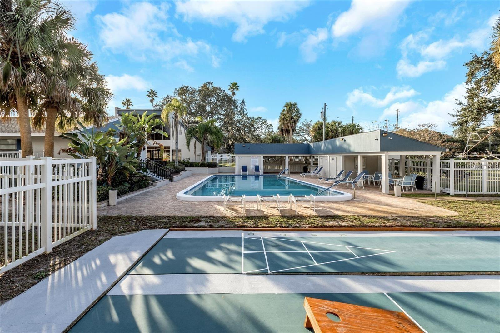 heated pool