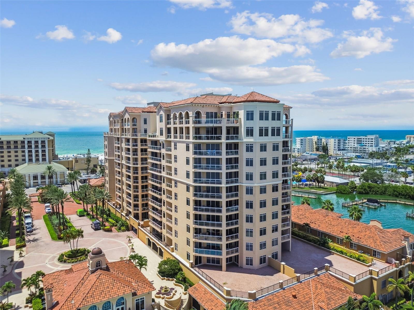 Belle Harbor nestled in the heart of Clearwater Beach
