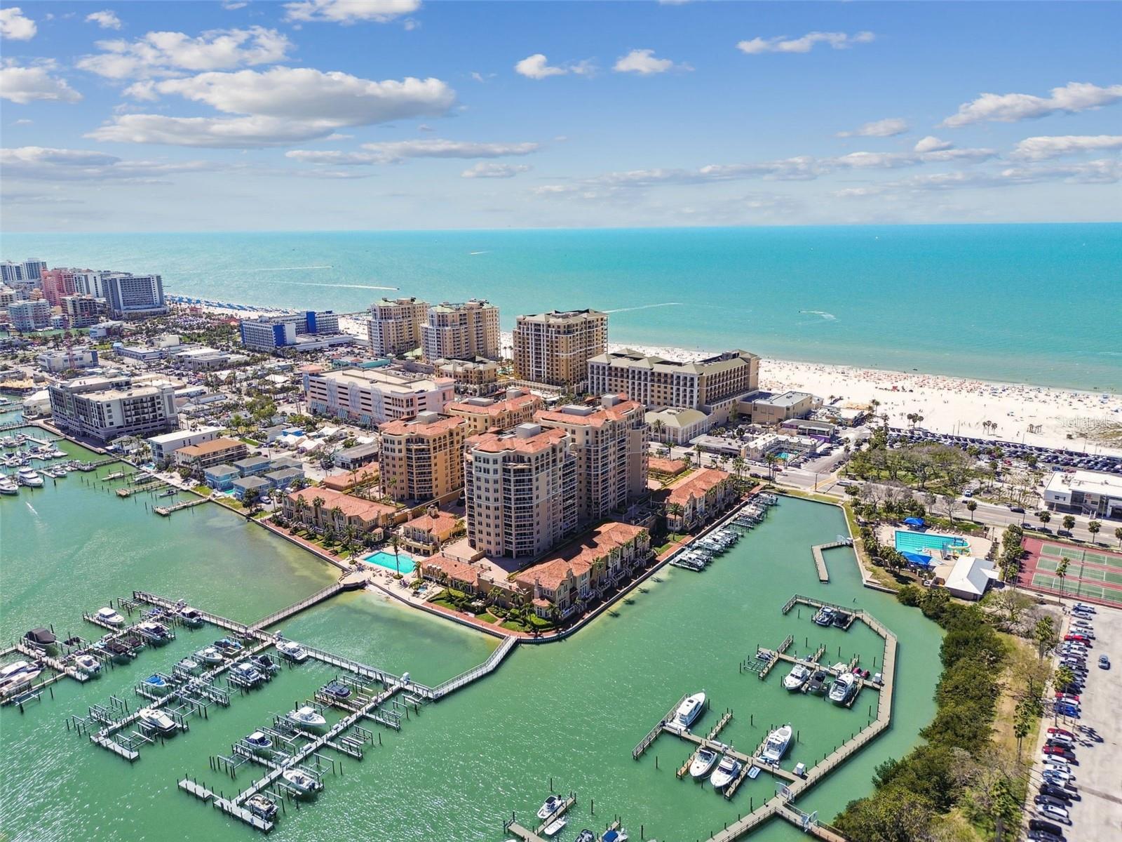 Aerial views of Belle Harbor