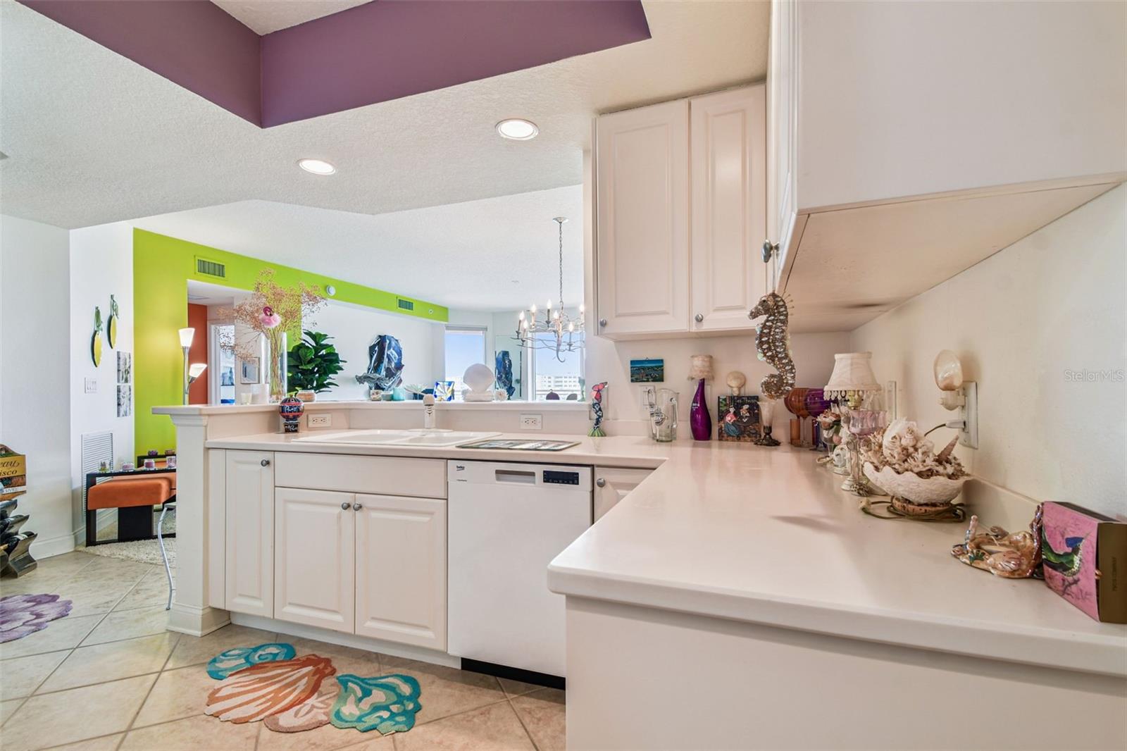 Plenty of counter space for entertaining