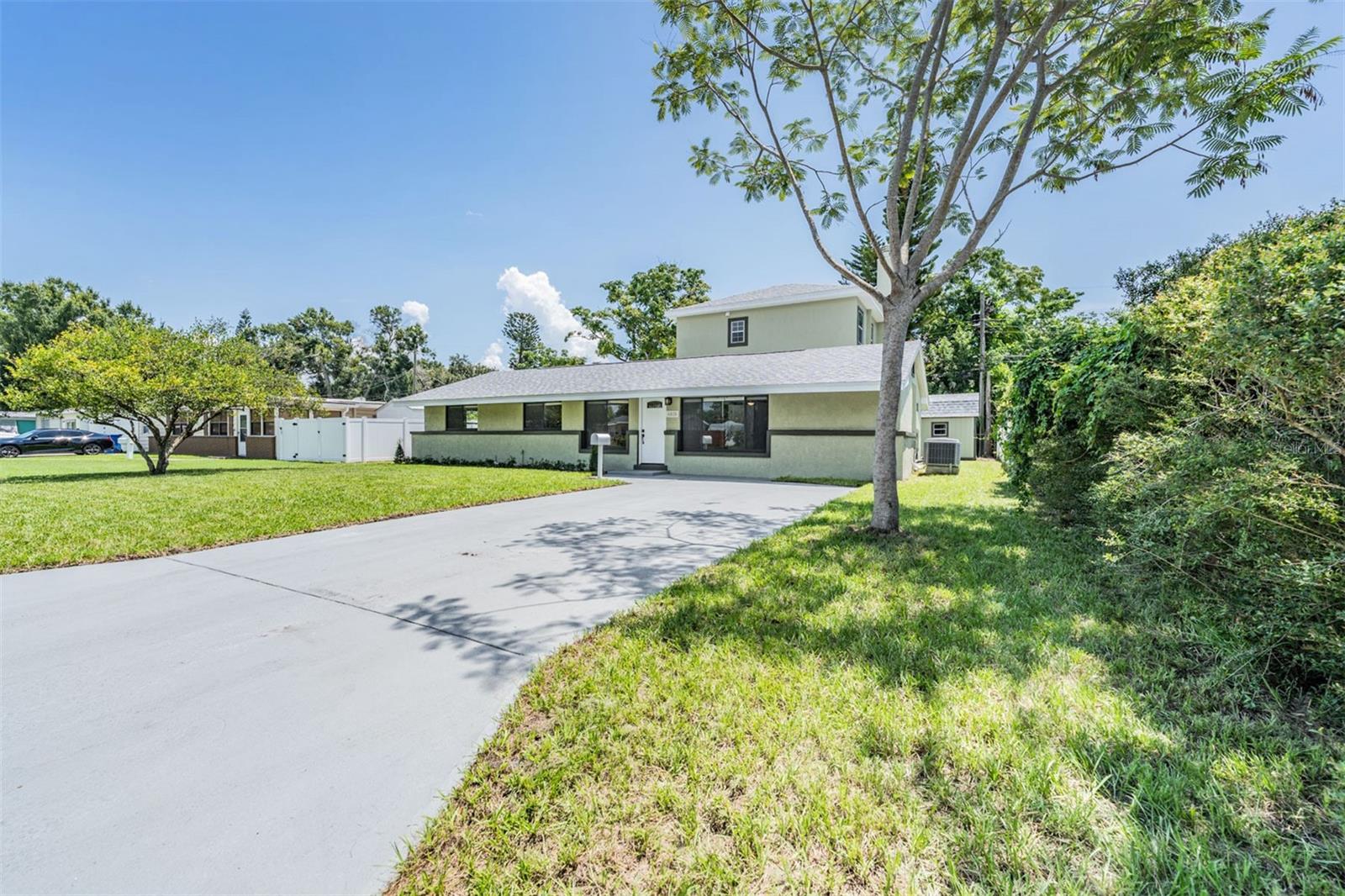 Driveway Front view