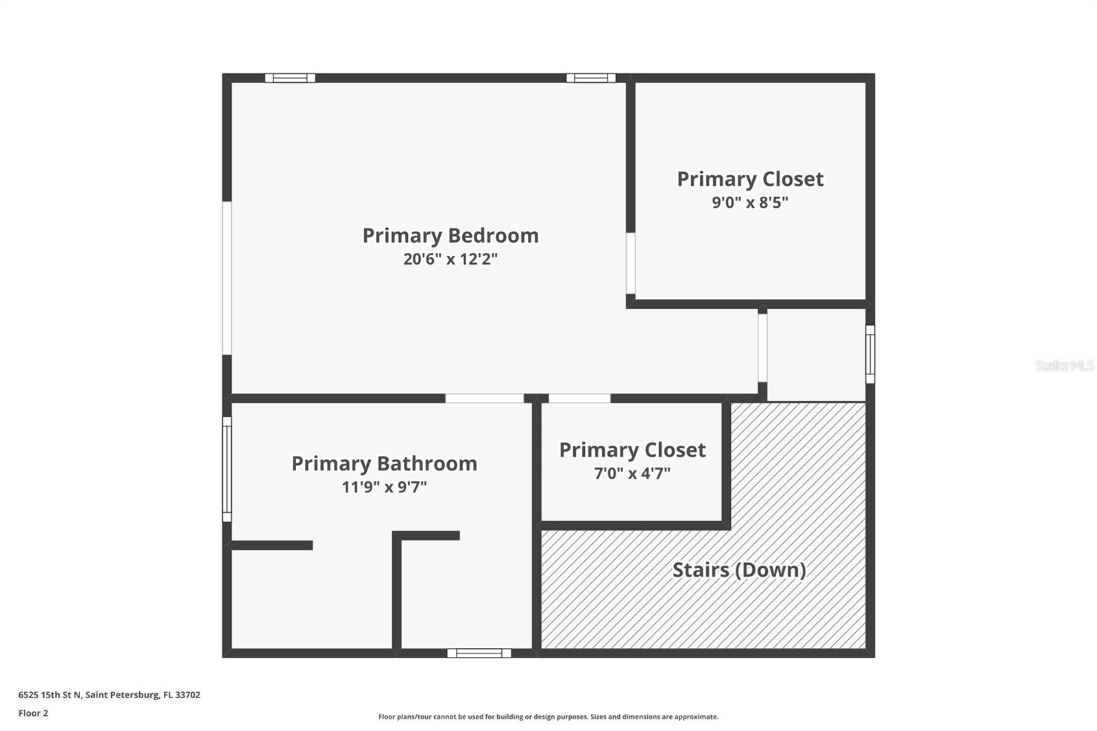 Upstairs Floor Plan