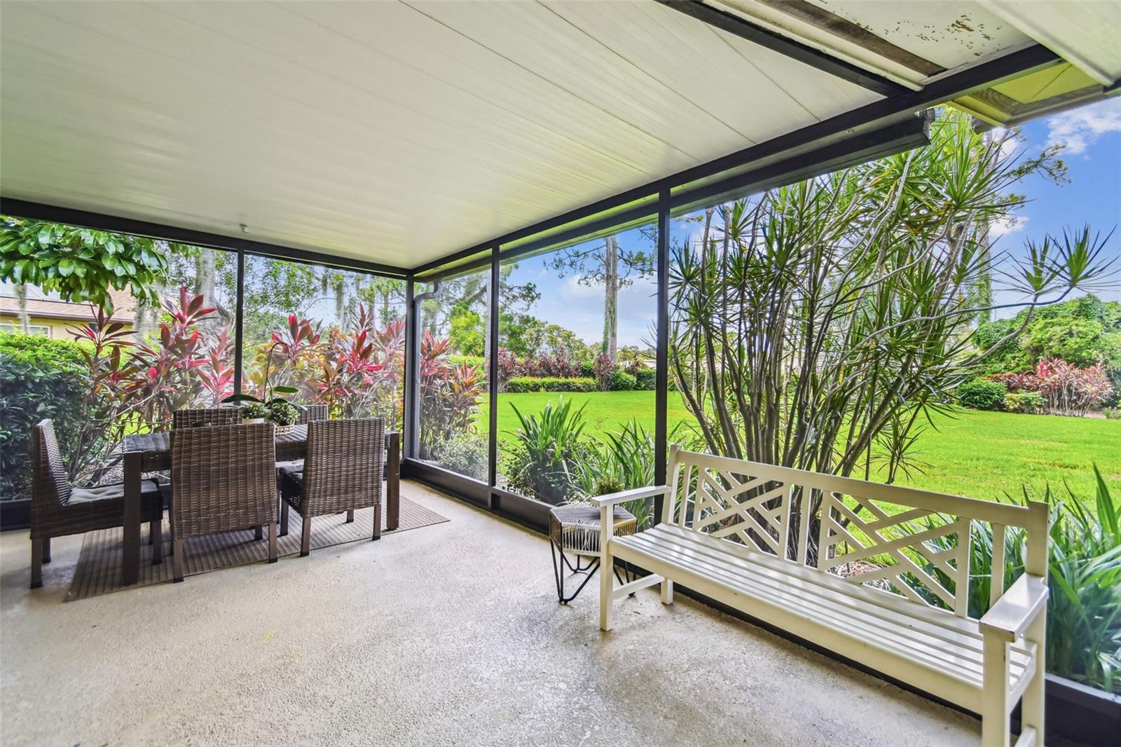 Covered Screened Patio