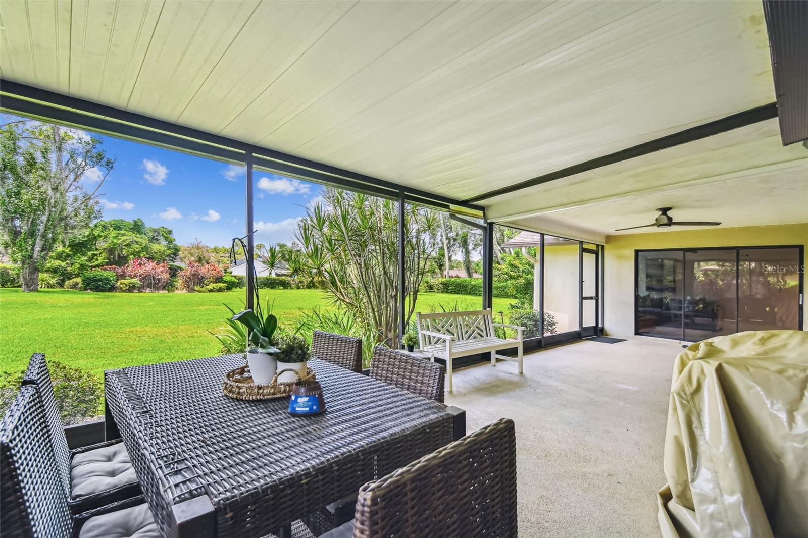 Covered Screened Patio