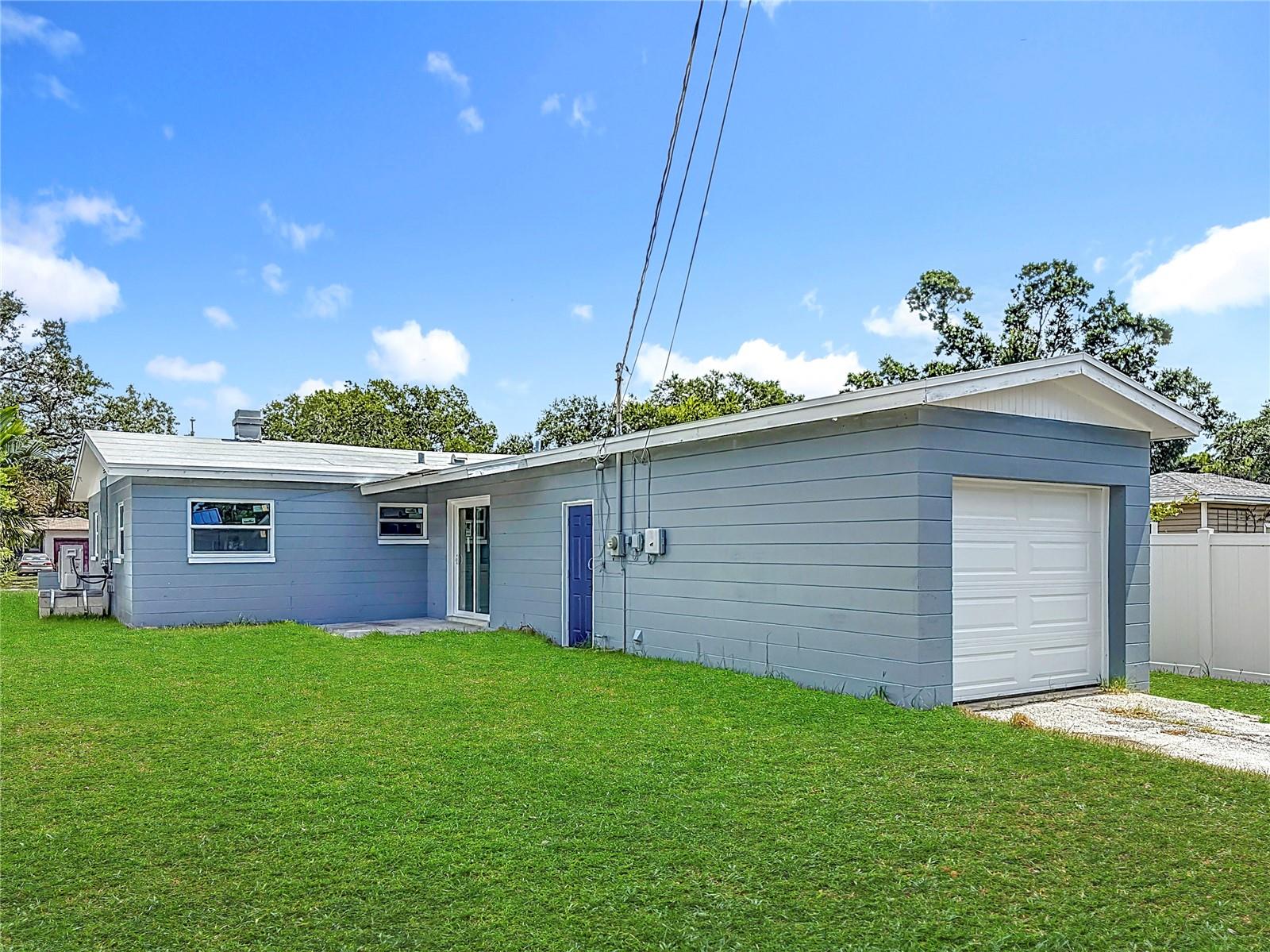 Backyard/ Garage