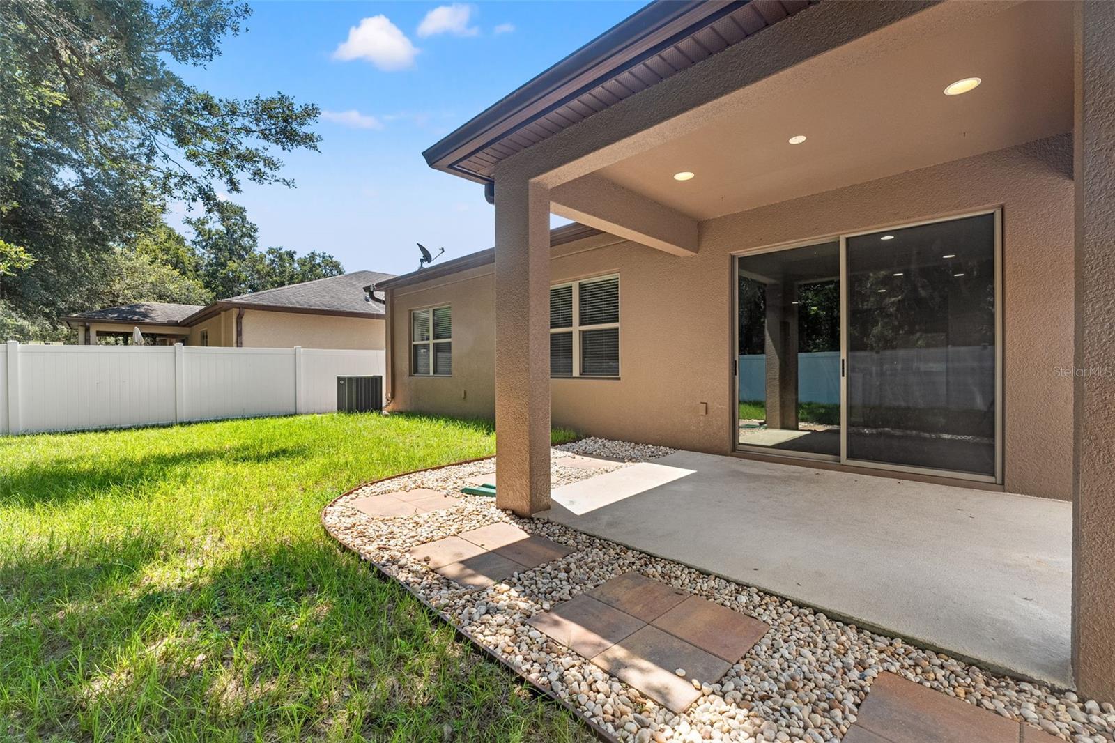 Covered Rear Porch