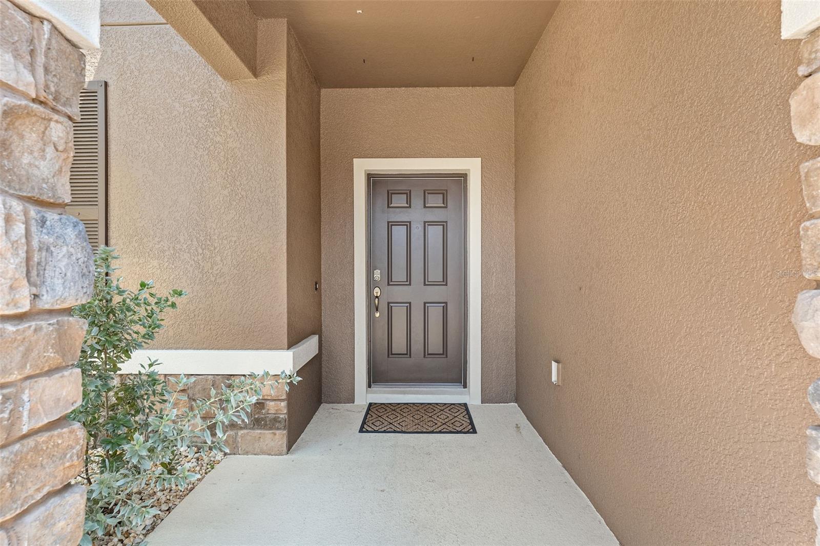 Covered front entry