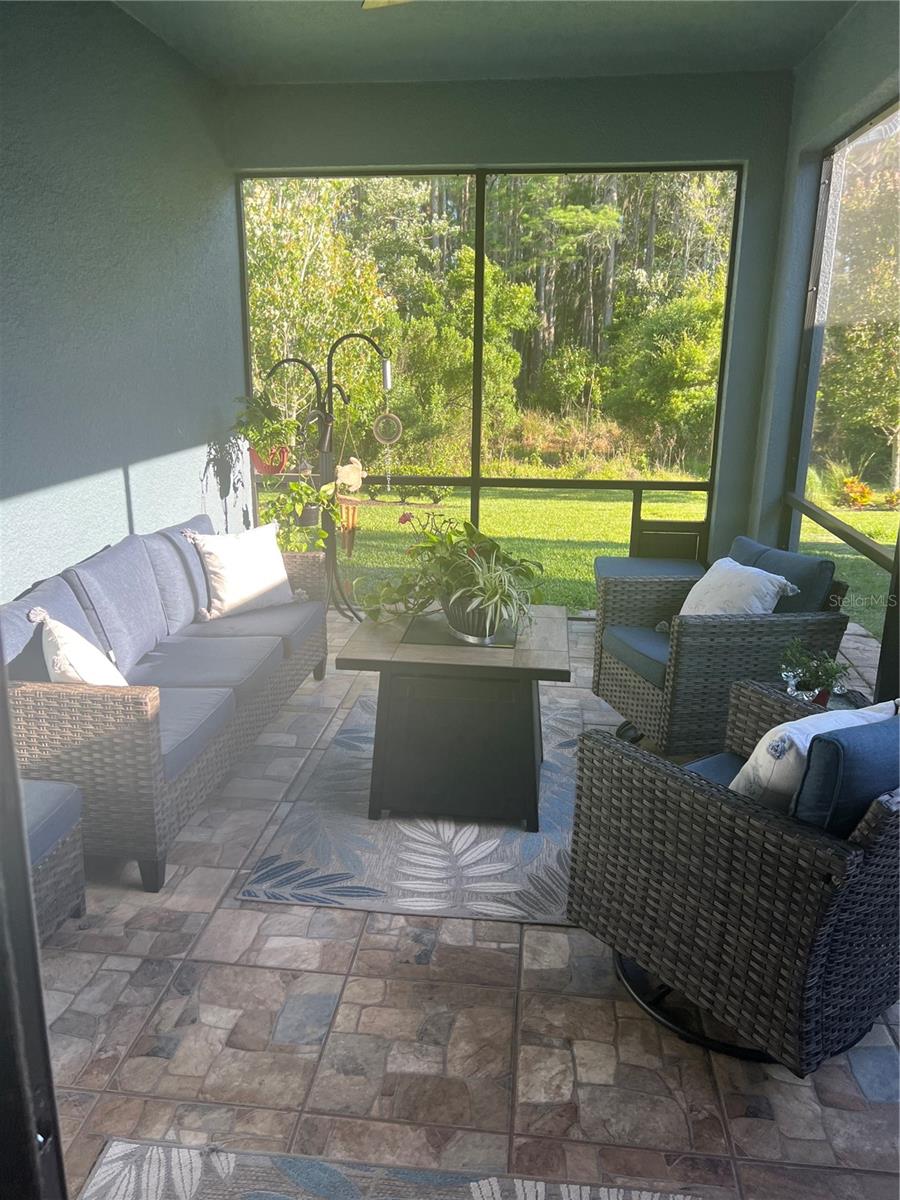 Screened porch