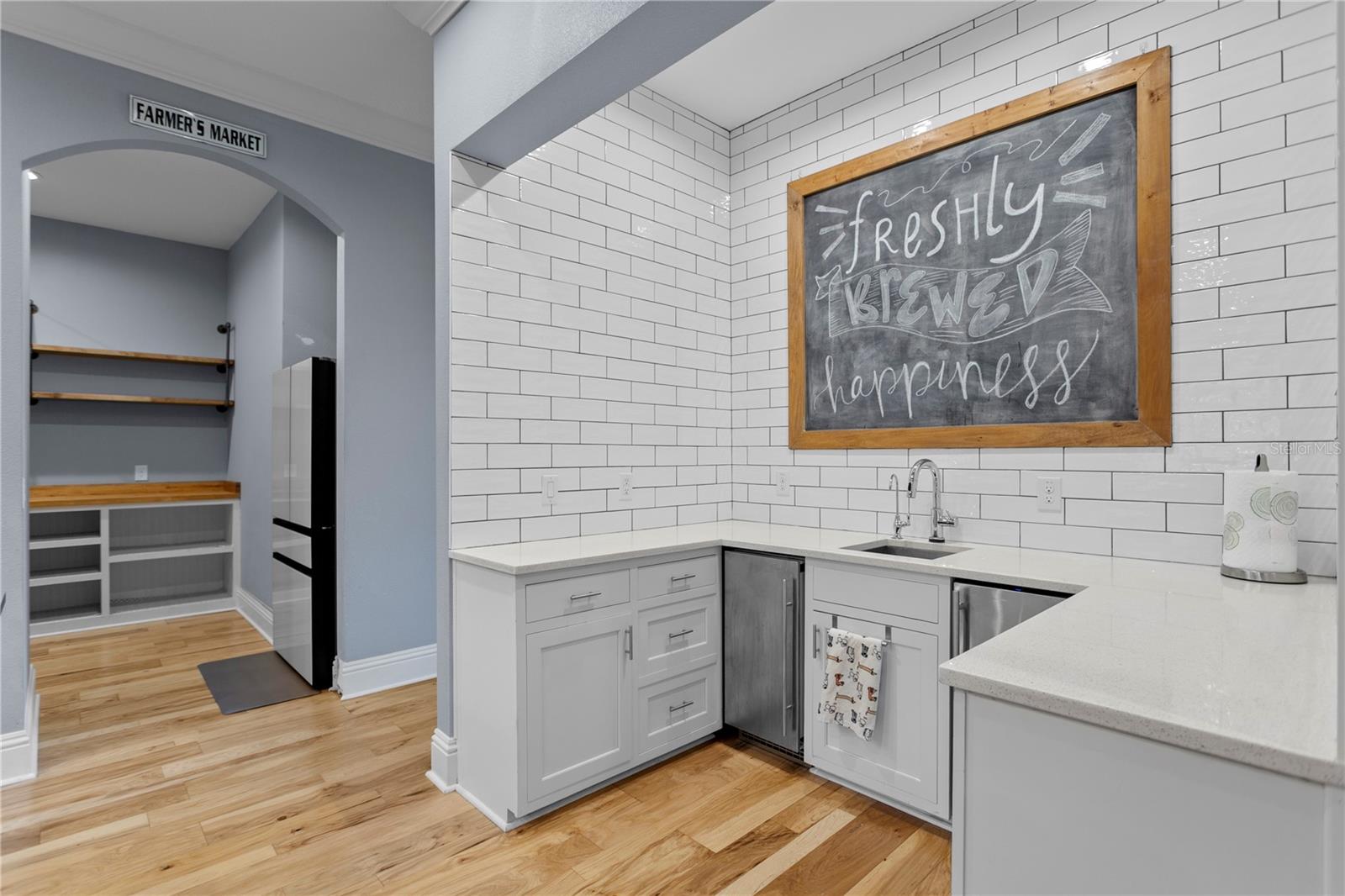 Custom Cabinetry & Wet Bar!