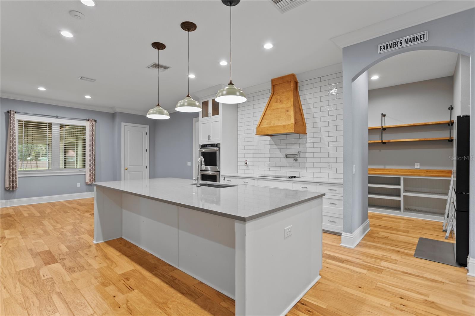 Expansive Island with Bar Seating!