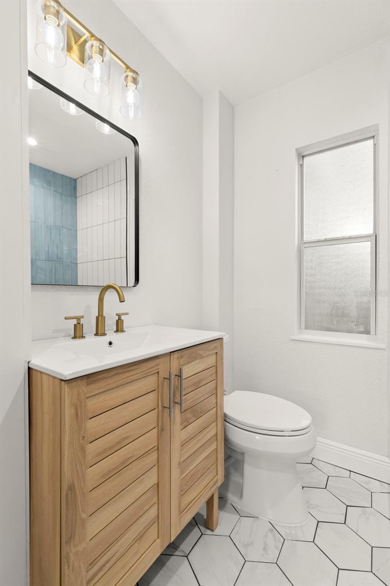 Hall bathroom