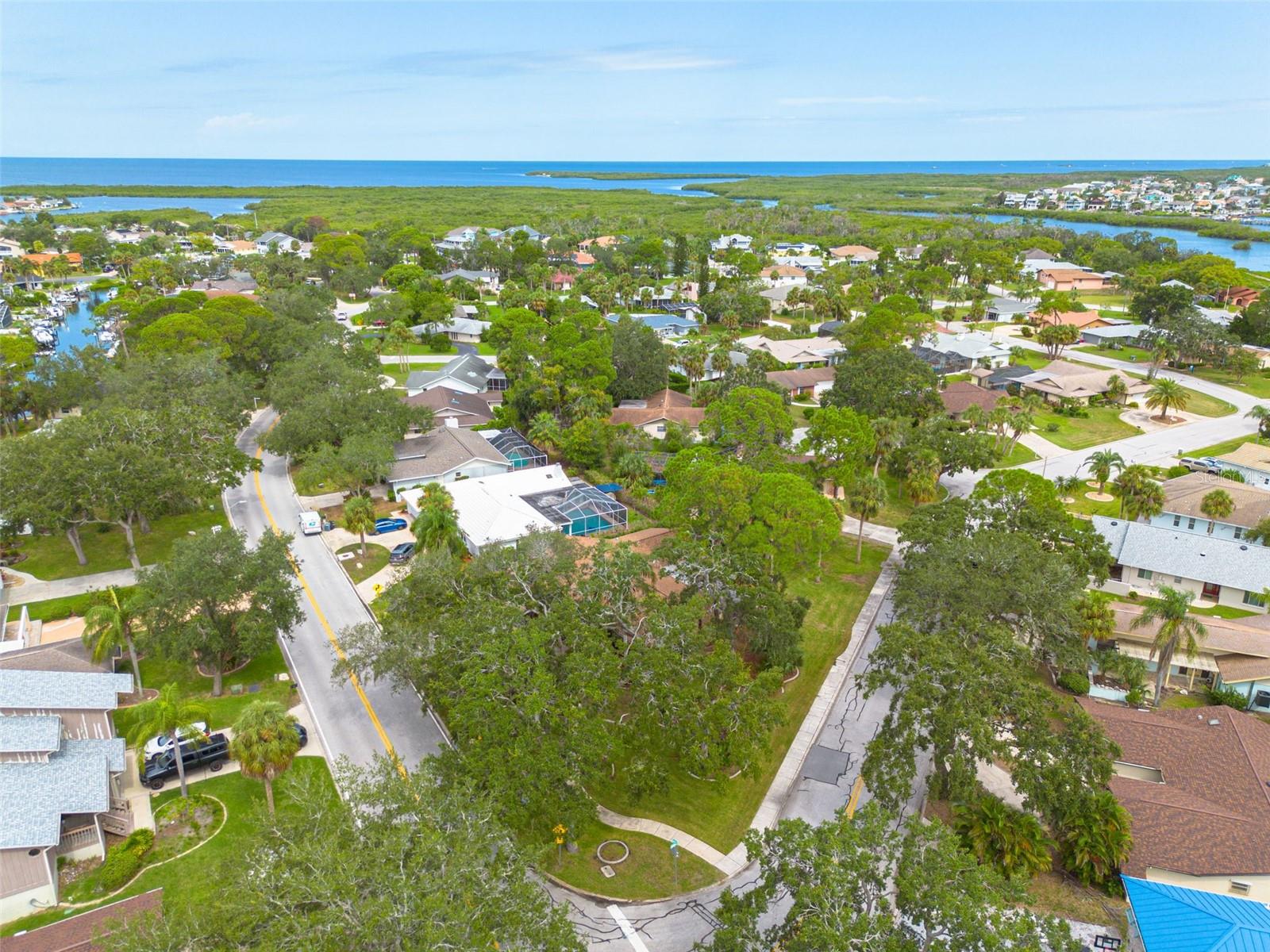 Just a mile from the Gulf!