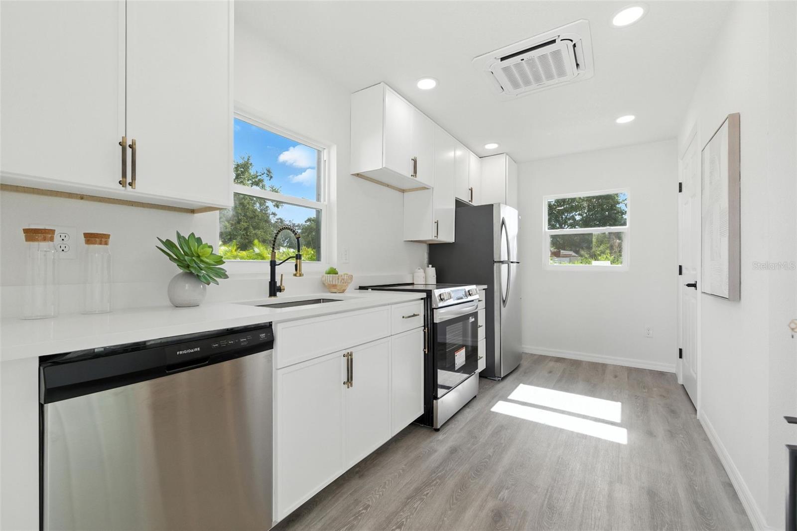 Start of ADU kitchen