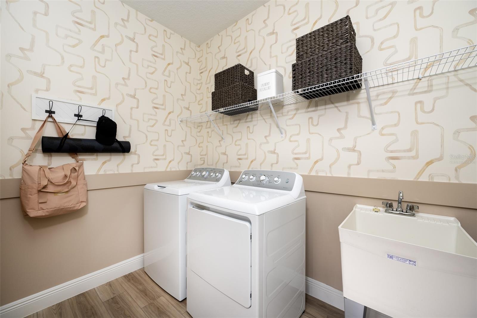 virtually staged/model home