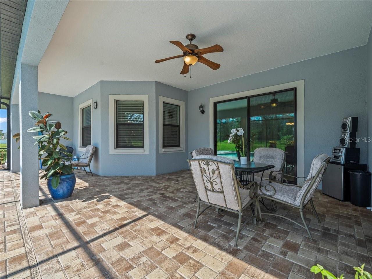 Covered Patio area for convenience