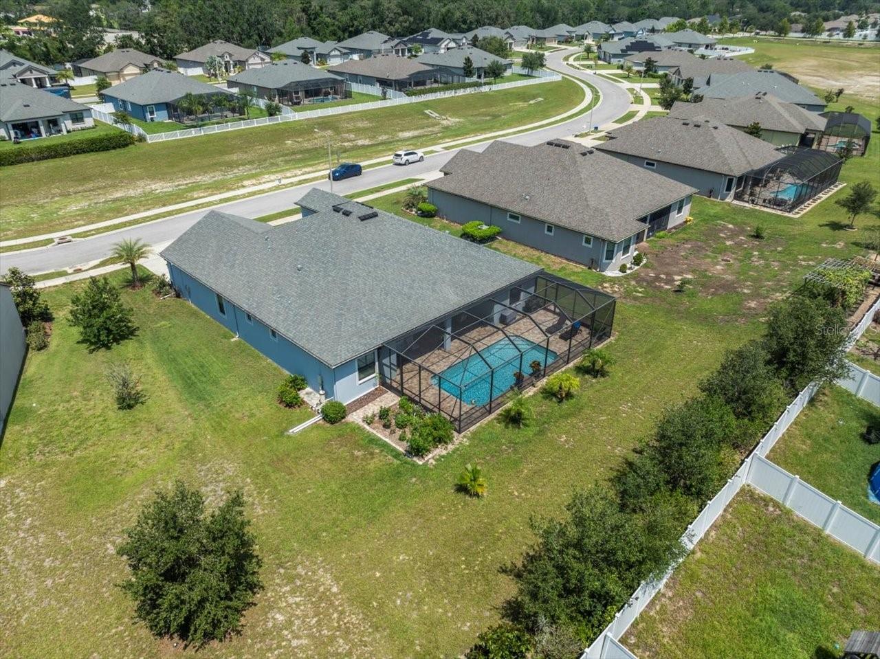 Rear Aerial View