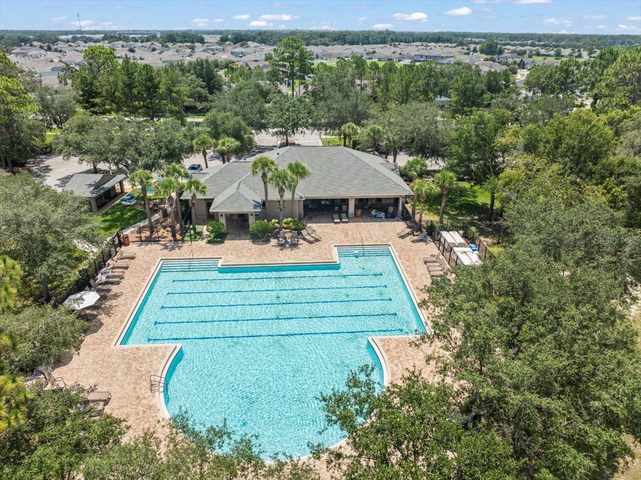 Community Pool and Lounge area