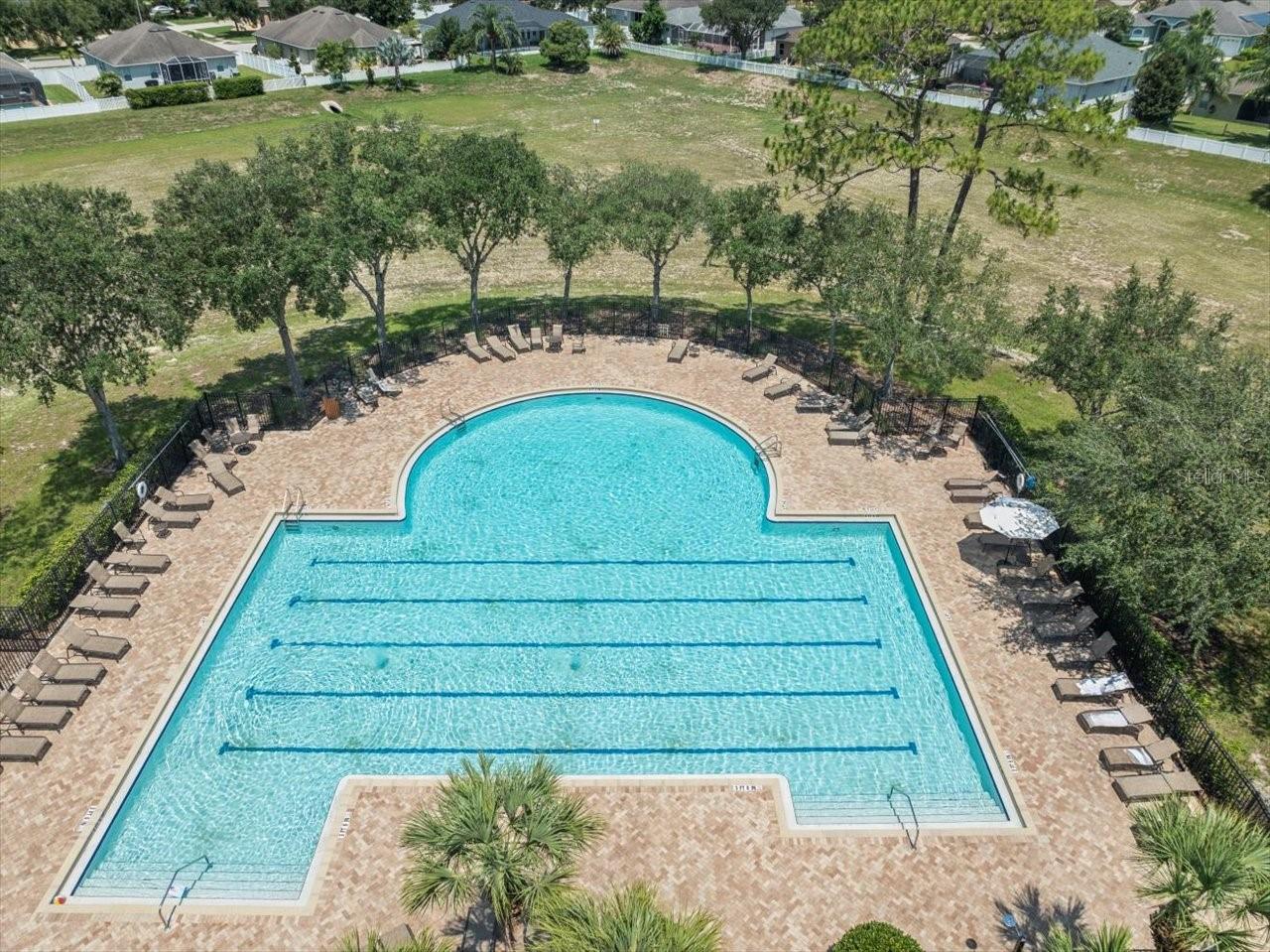 Community Pool and Lounge area