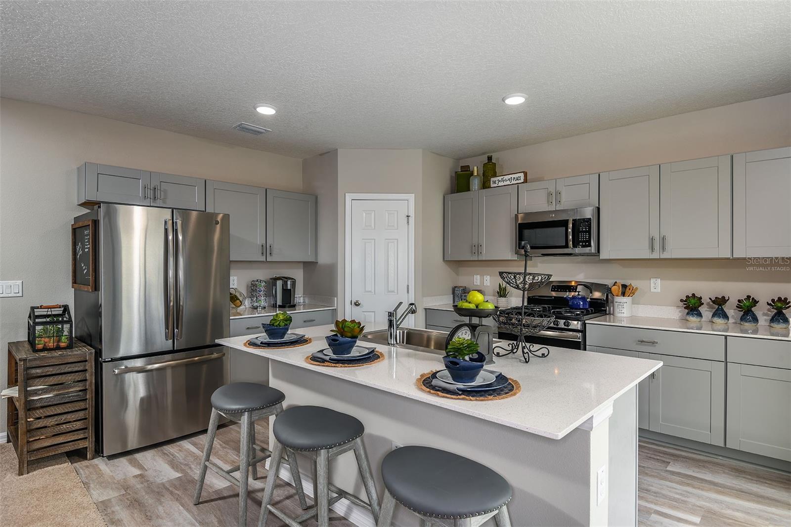 virtually staged/model home