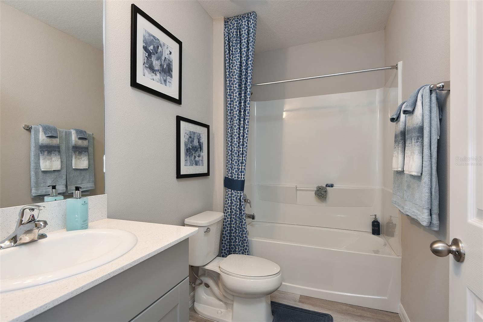 virtually staged/model home