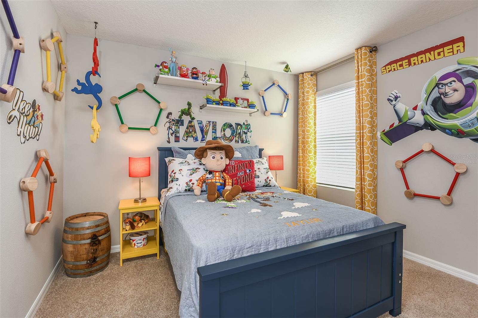 virtually staged/model home
