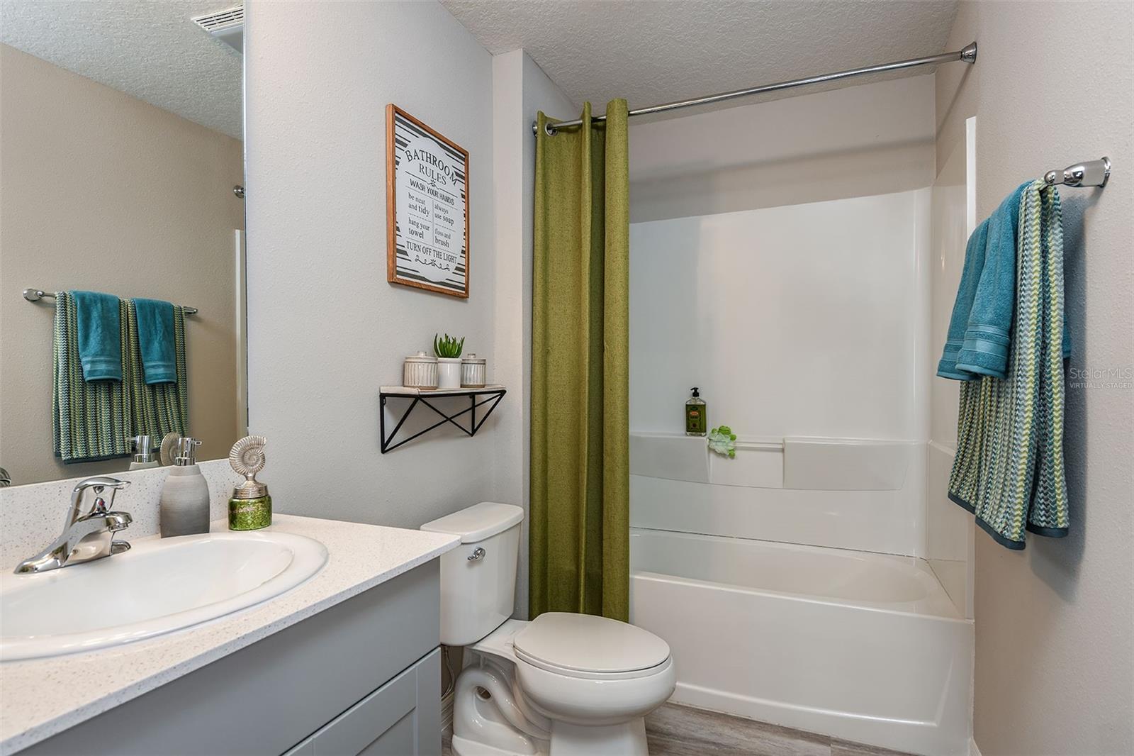 virtually staged/model home