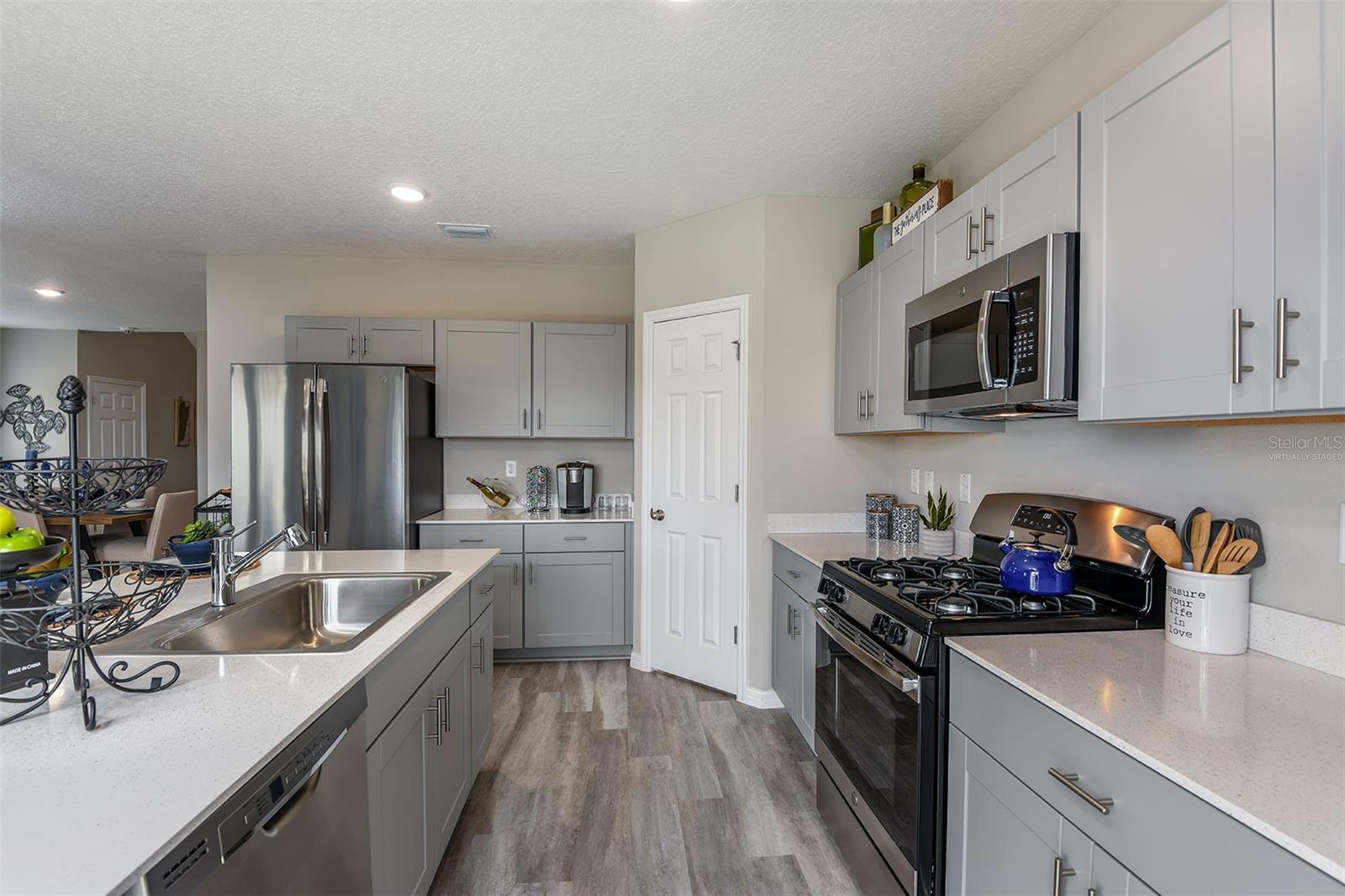 virtually staged/model home