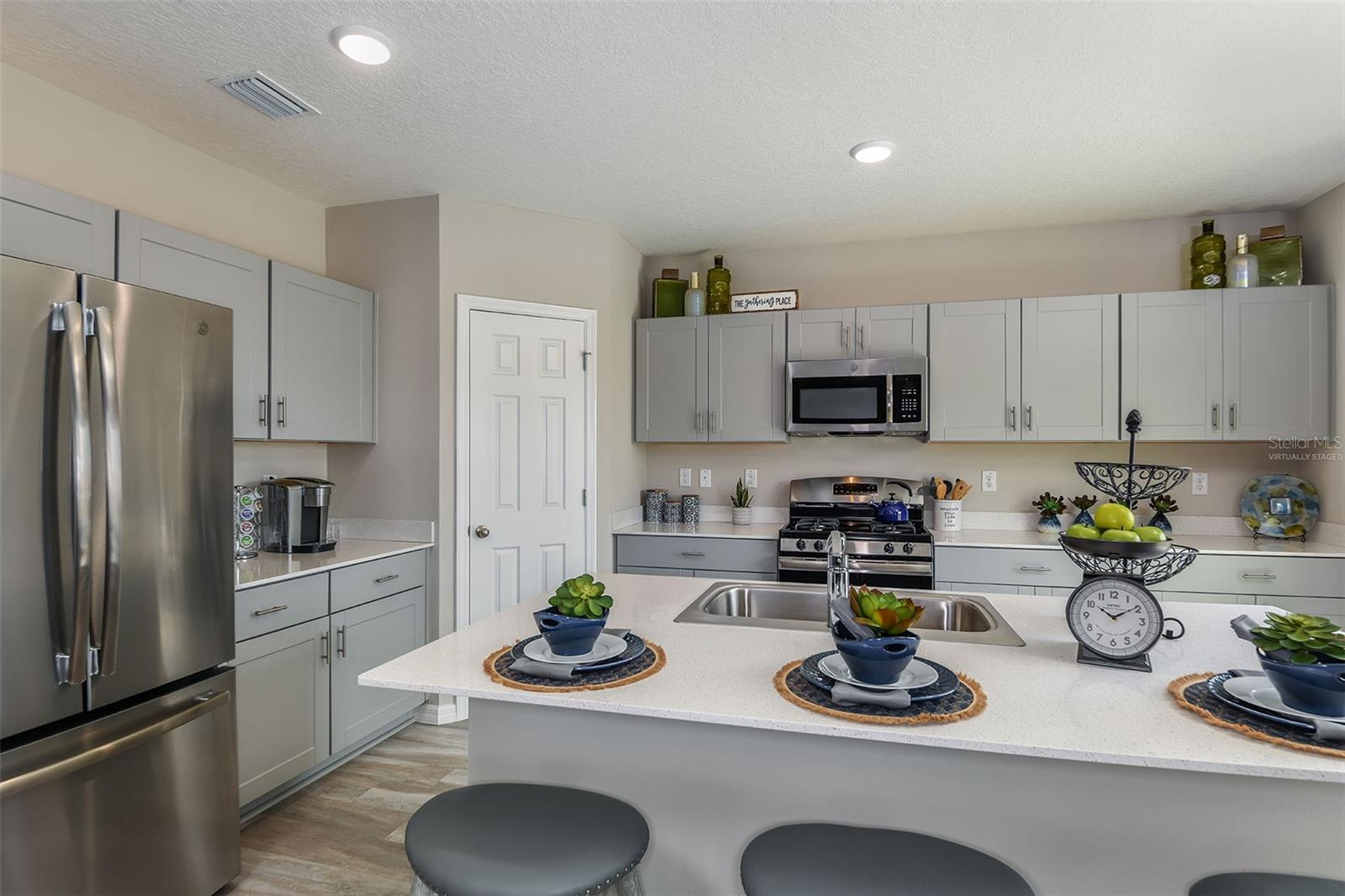 virtually staged/model home