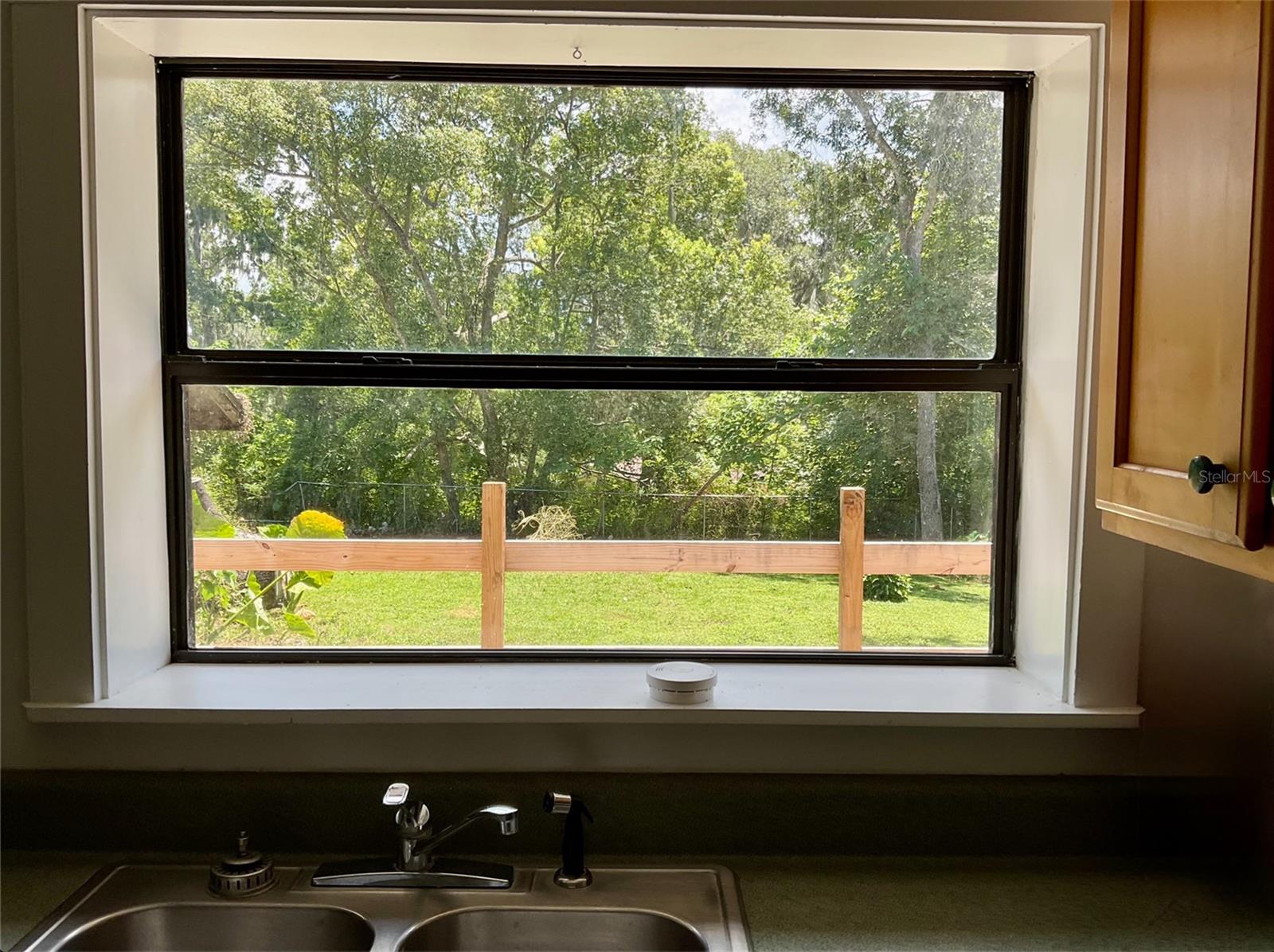Kitchen Yard View