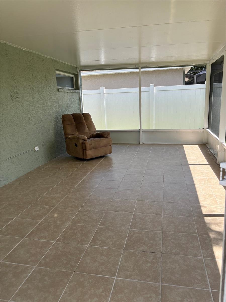 Lanai / Back patio