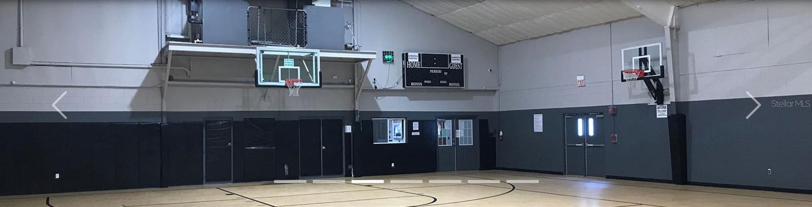 Indoor Basketball court