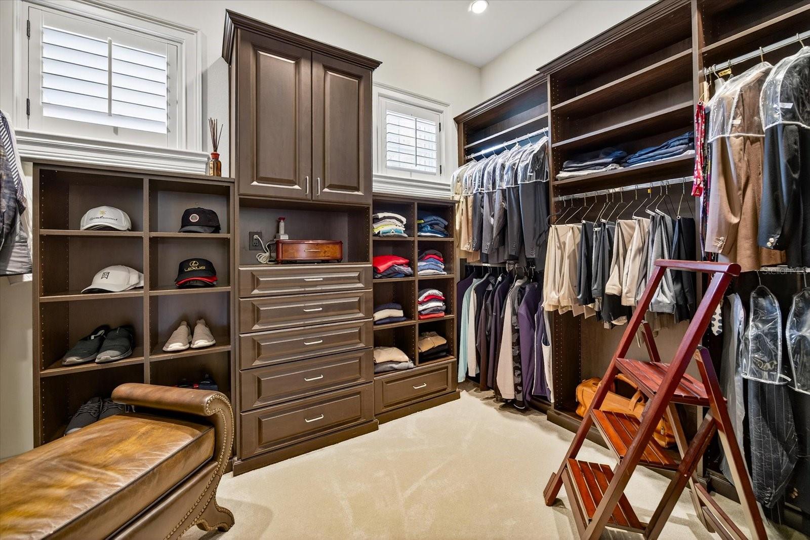 Primary Walk-in Closet