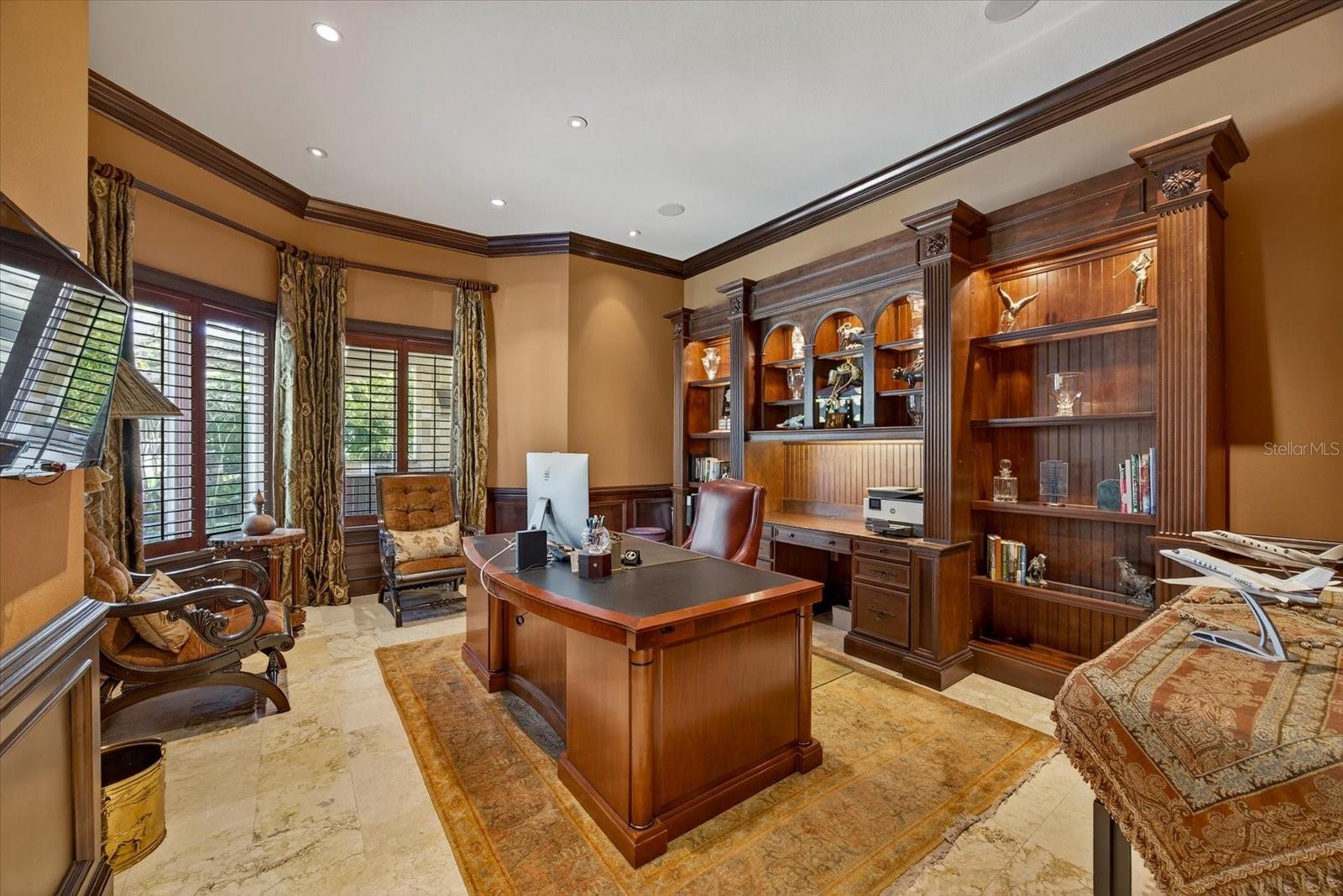 His Office