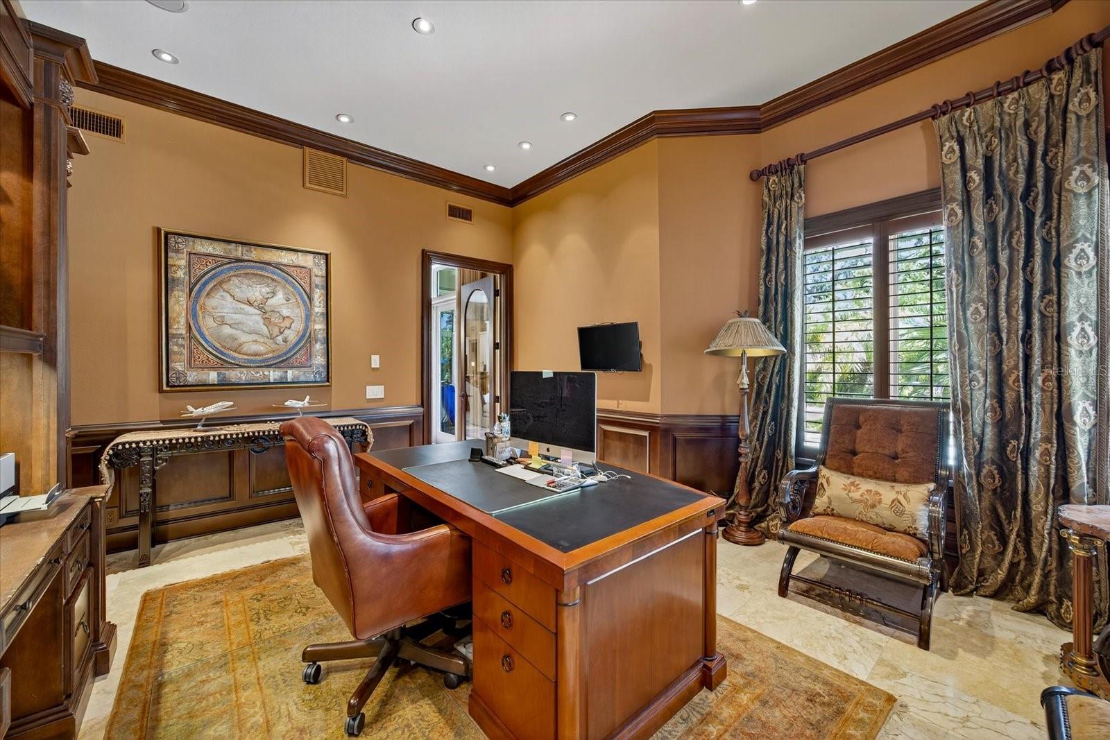 His Office