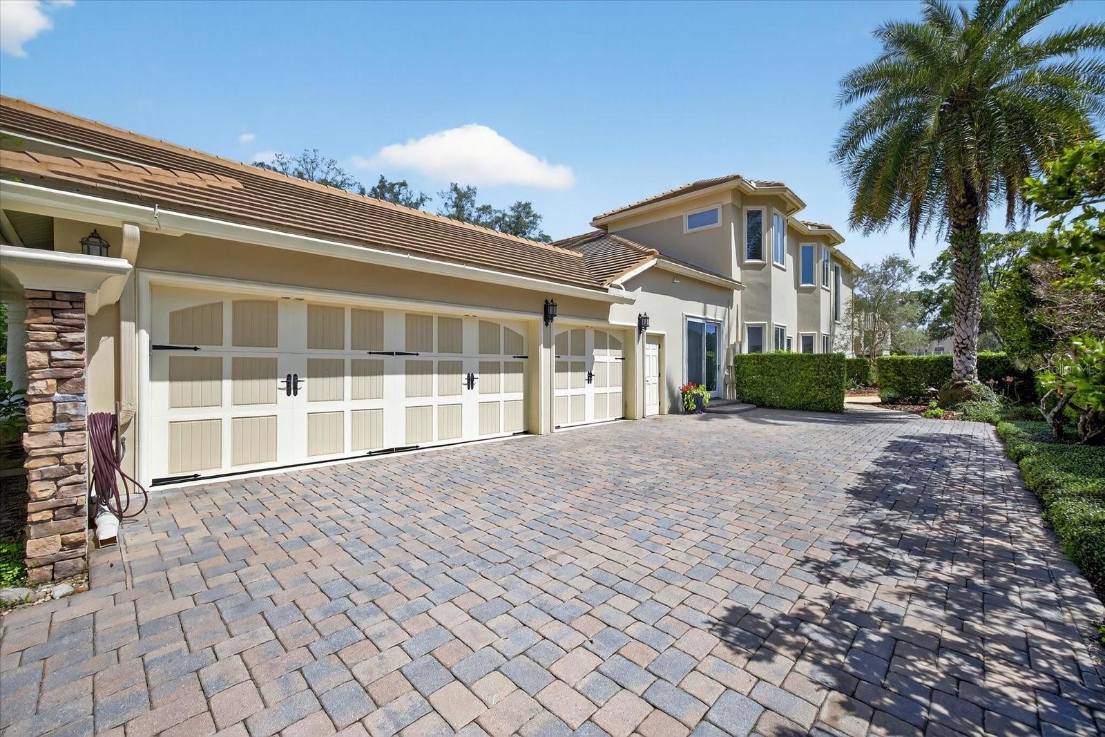 3 Car Side Load Garage