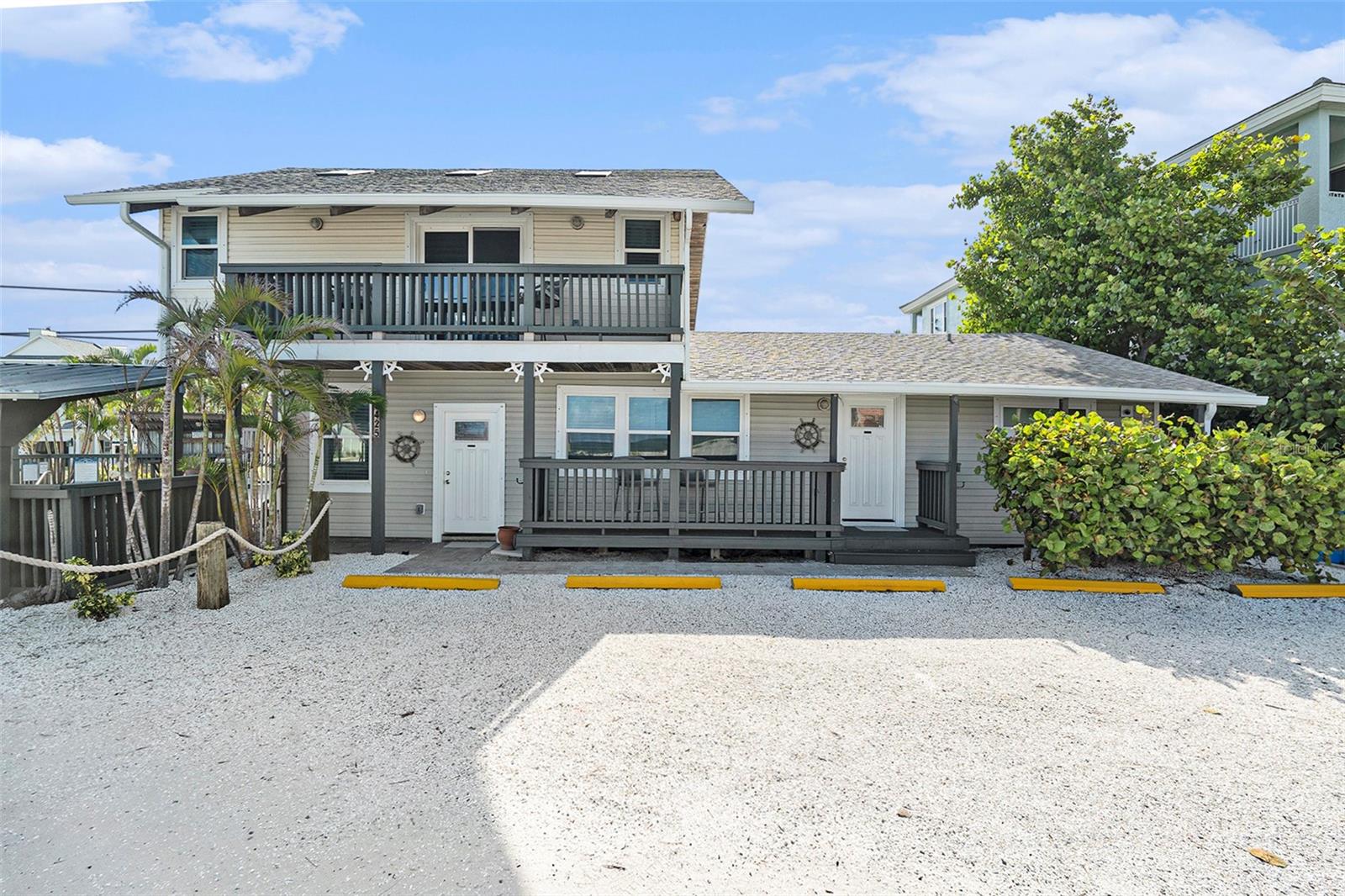 front two story home