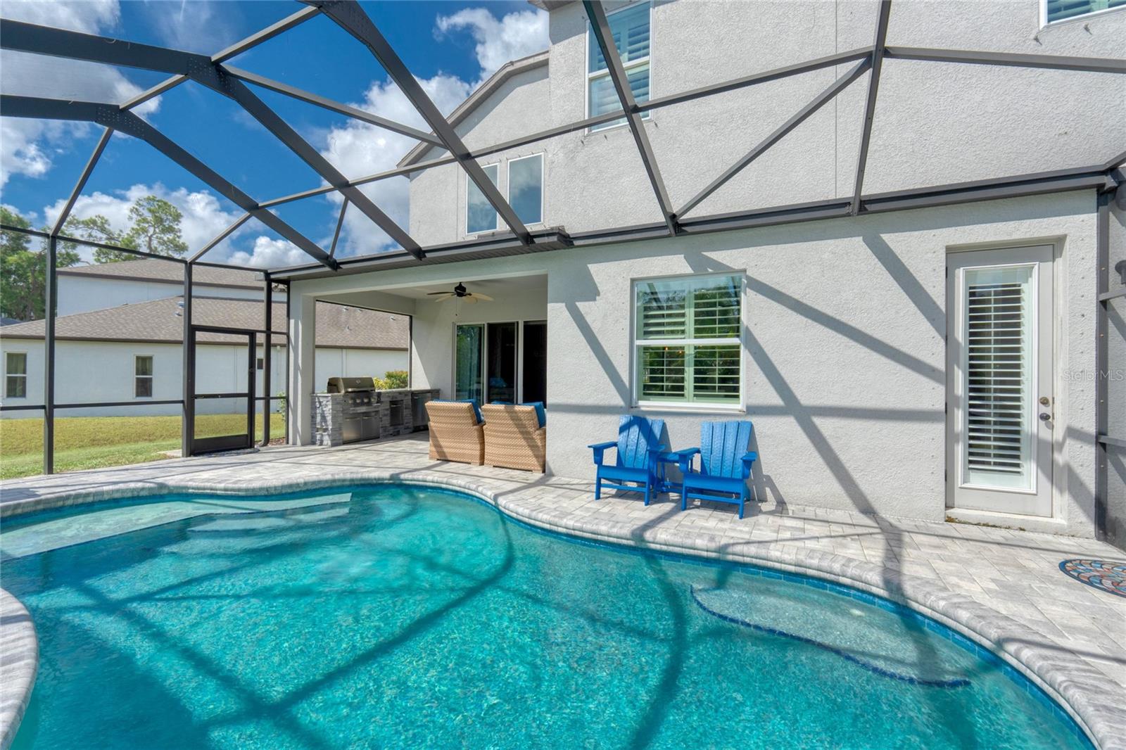 Pool area