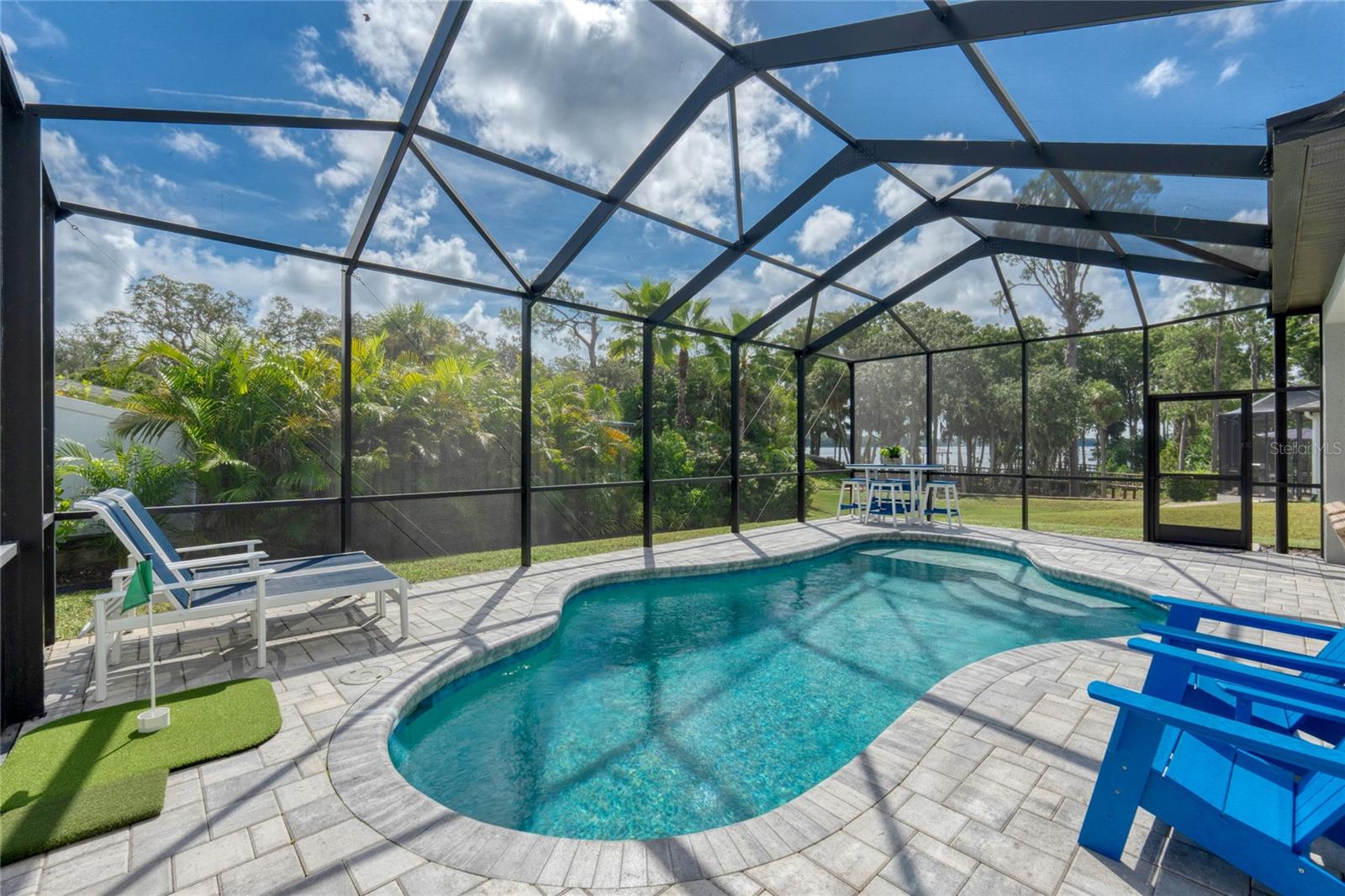 Pool area