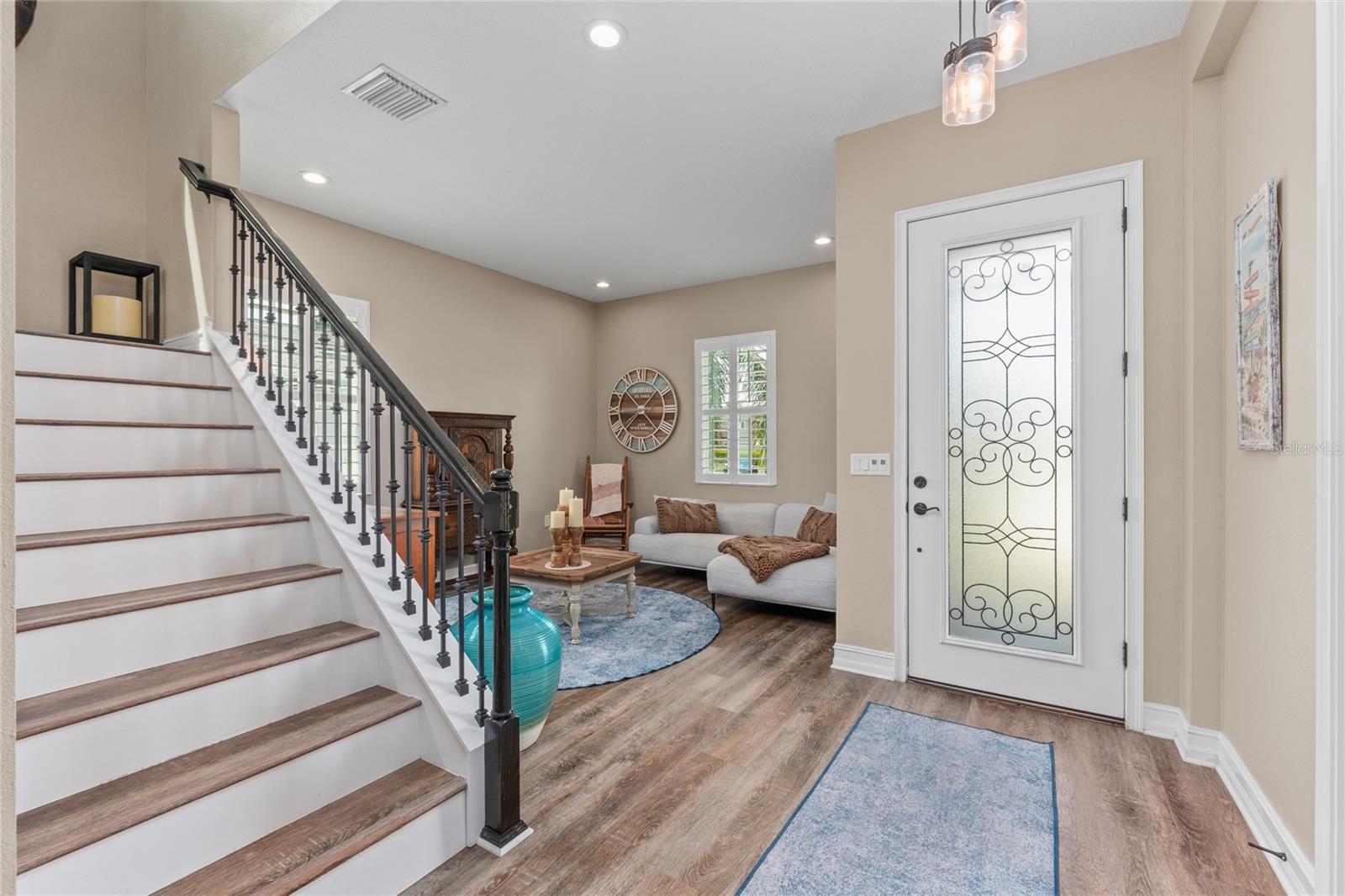 Staircase leading to the Bedrooms