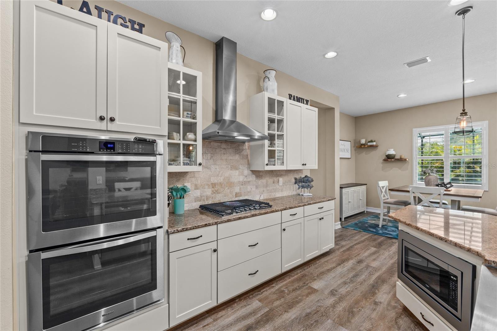 Spacious light filled Kitchen with large island