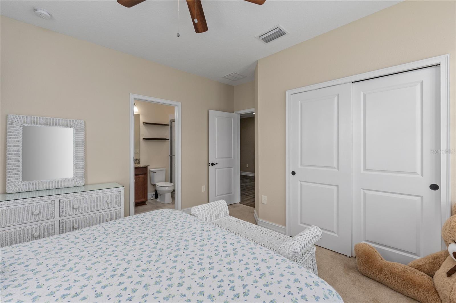 Bedroom 2 located at top of the stairs