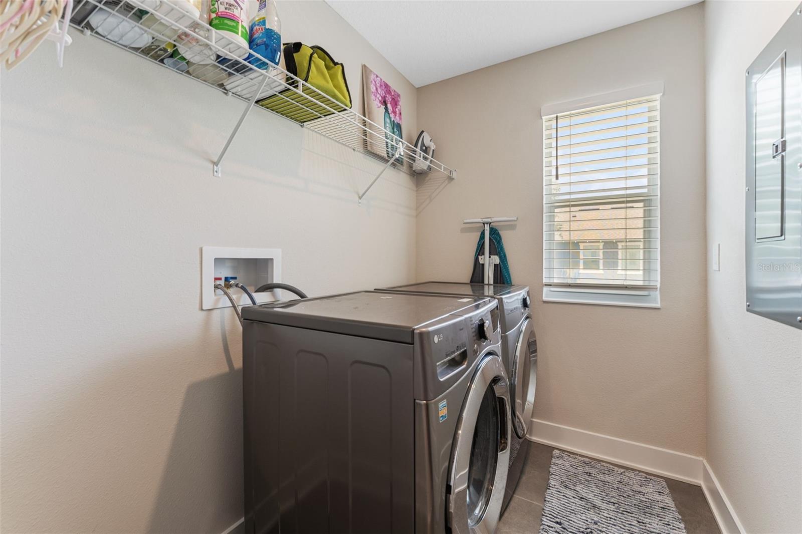 upstairs laundry