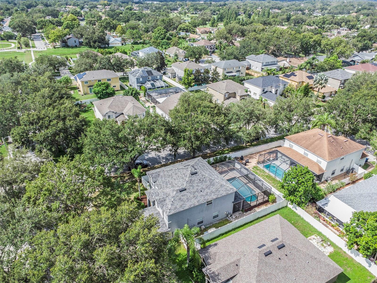 Aerial View of property - Roof 2021, house painted 2018